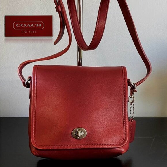 Coach Y2K Vintage Leather Crossbody Bag - Picture 1 of 12